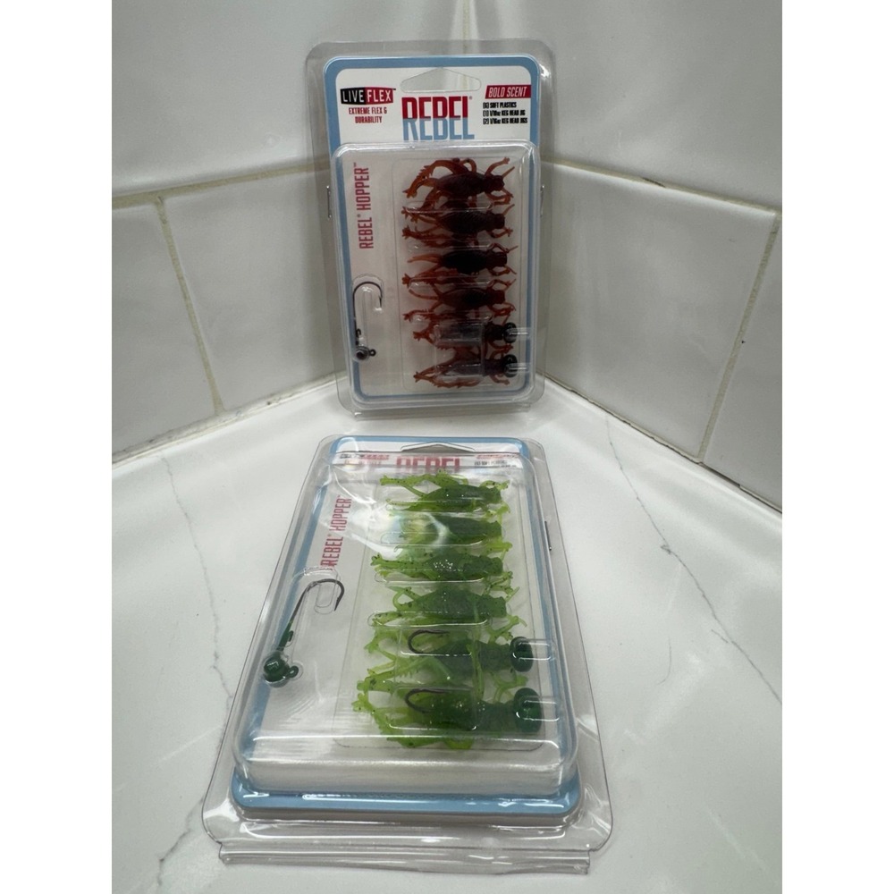 Rebel‎ LiveFlex Hopper Brown and Green 2 packs